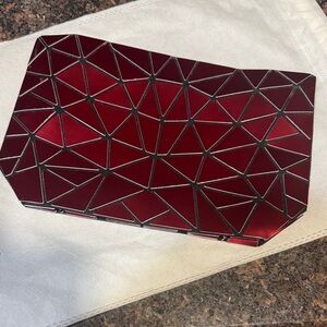 Issey Miyakey Bao Bao Red Clutch